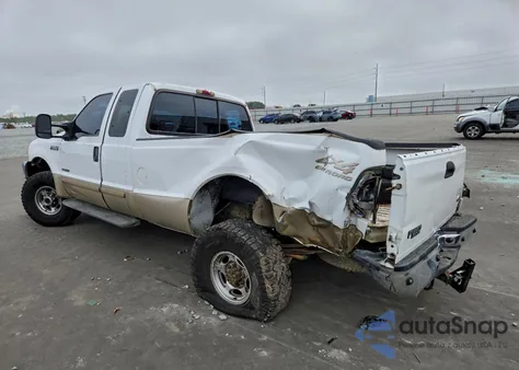 2001 Ford F250 Super Duty from USA, damaged, VIN 1FTNX21F11EA85158